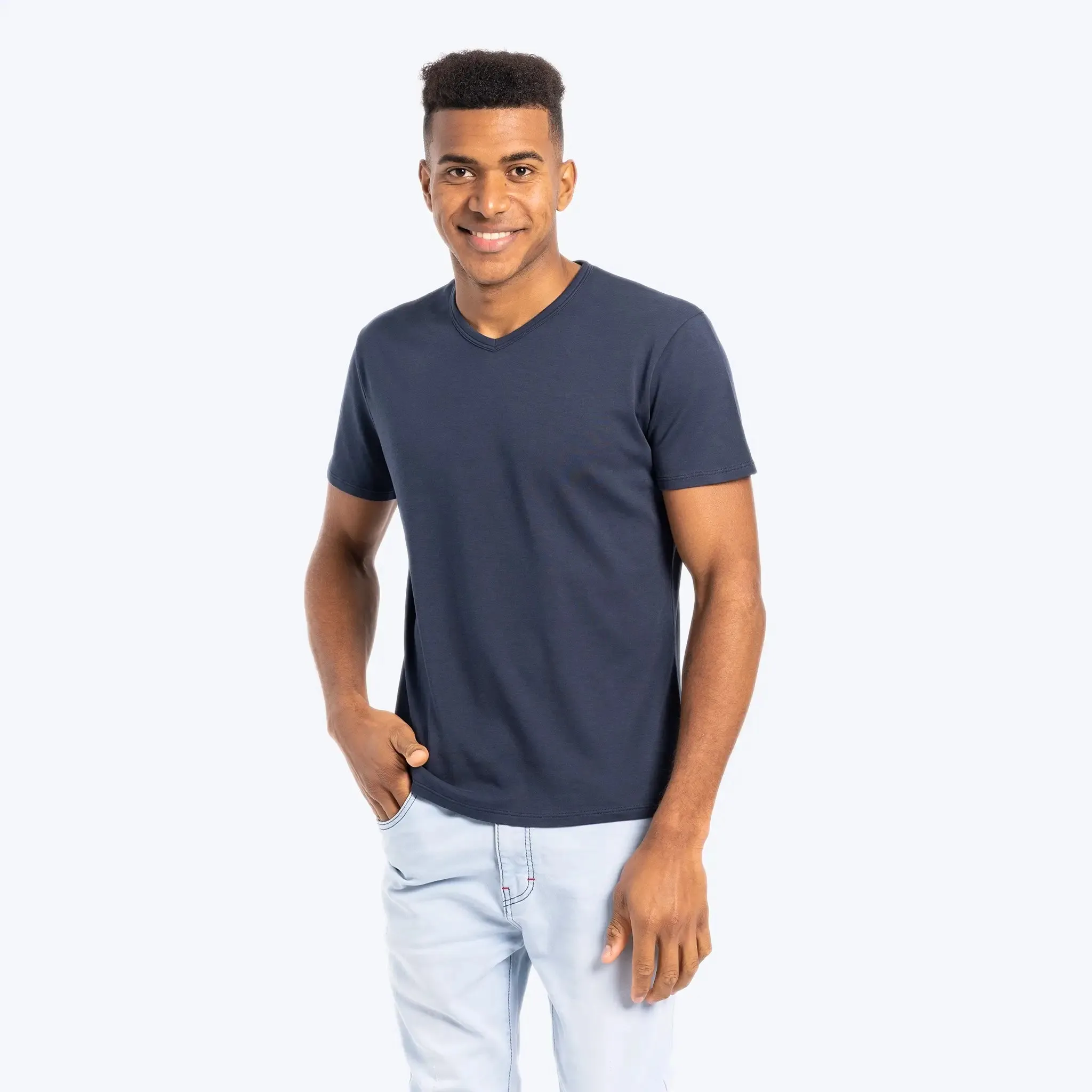 2 Pack - Men's Organic Pima Cotton T-Shirts