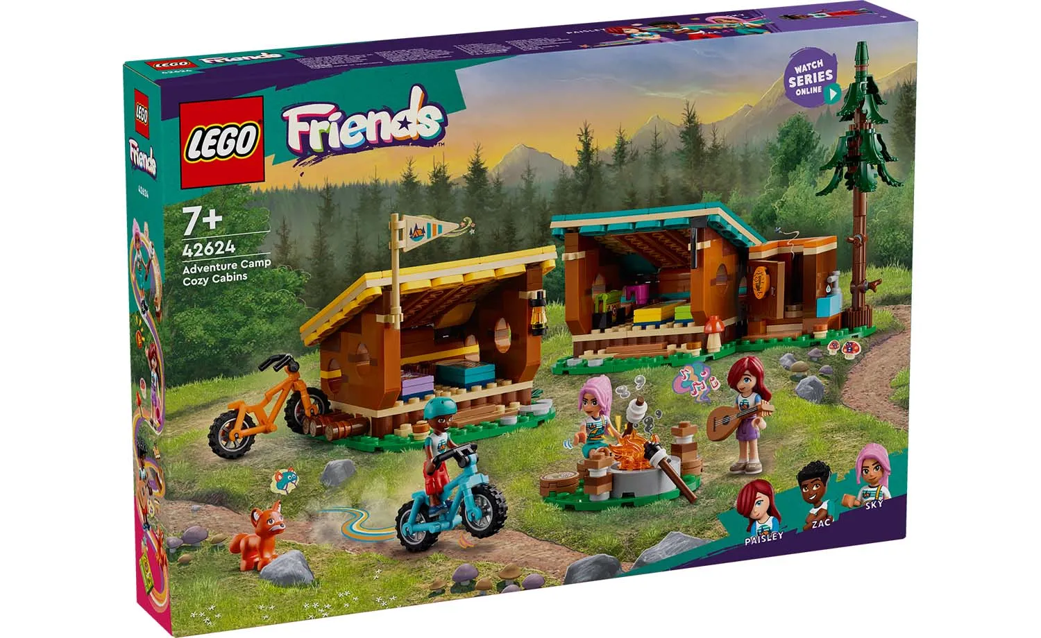 42624 | LEGO® Friends Adventure Camp Cosy Cabins