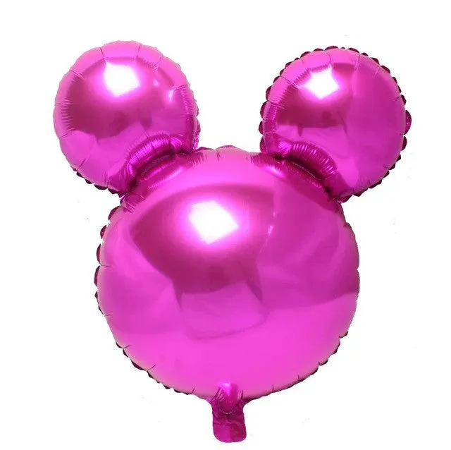 46inch Large Mickey Minnie Mouse  Balloon Cartoon Helium Foil Birthday Party Inflatable Globos Supplies for Children Gifts