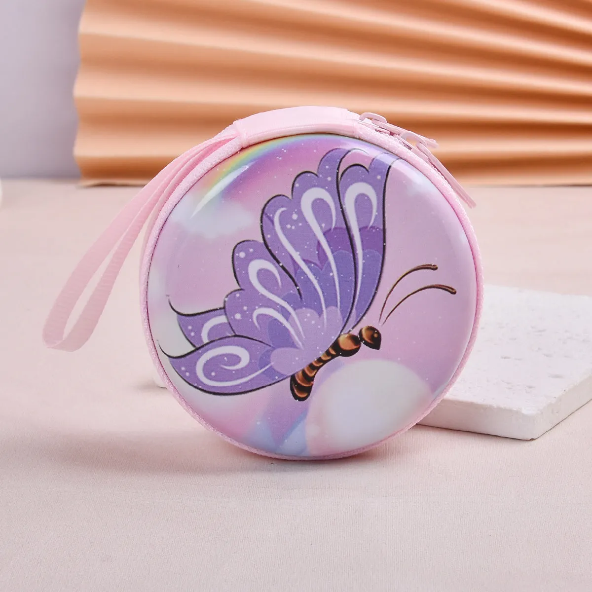 Adorable Unicorn Coin Purse for Girls with Earphone Storage