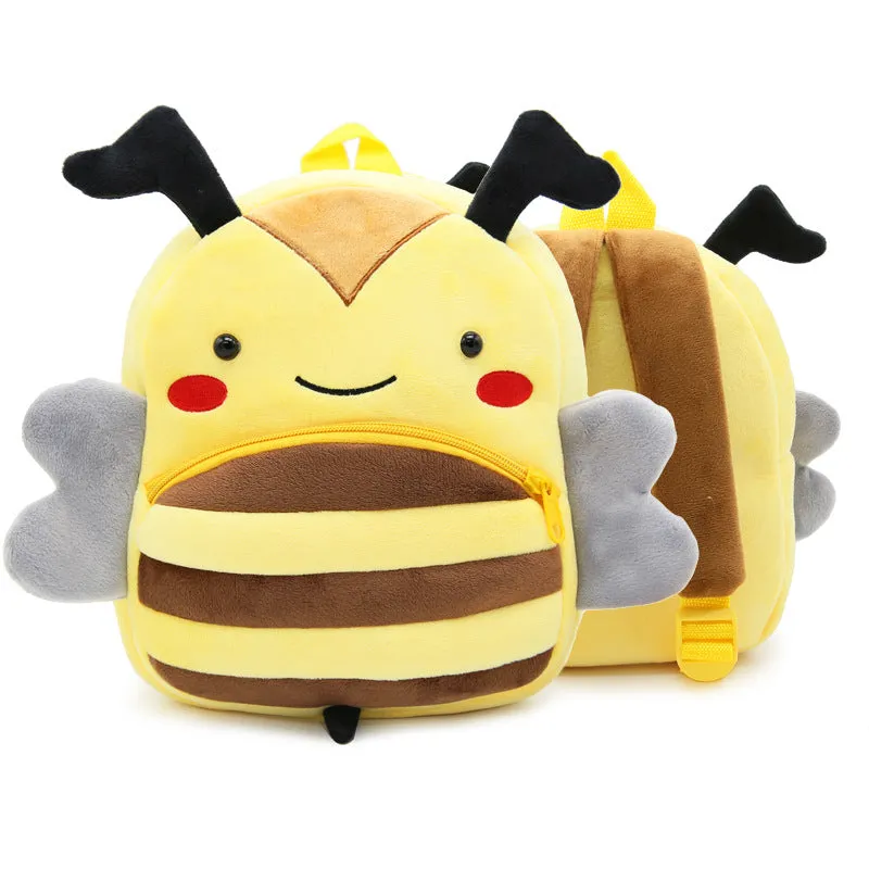 Adorable Zoo Series Plush Backpack for Kids  Perfect Gift