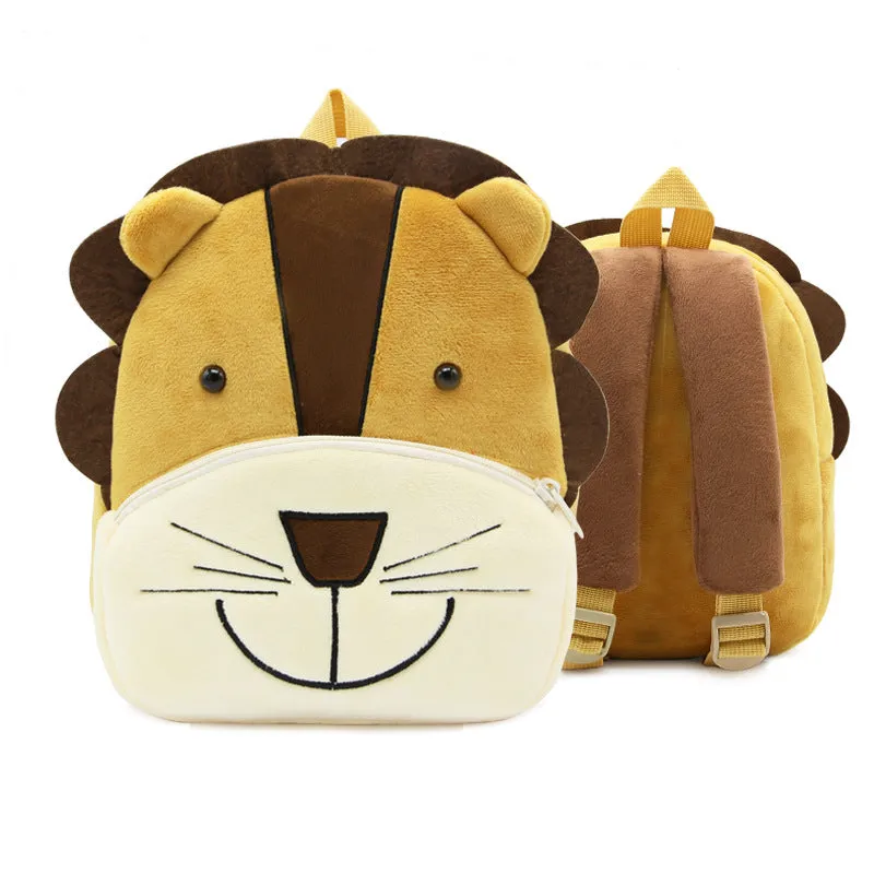 Adorable Zoo Series Plush Backpack for Kids  Perfect Gift