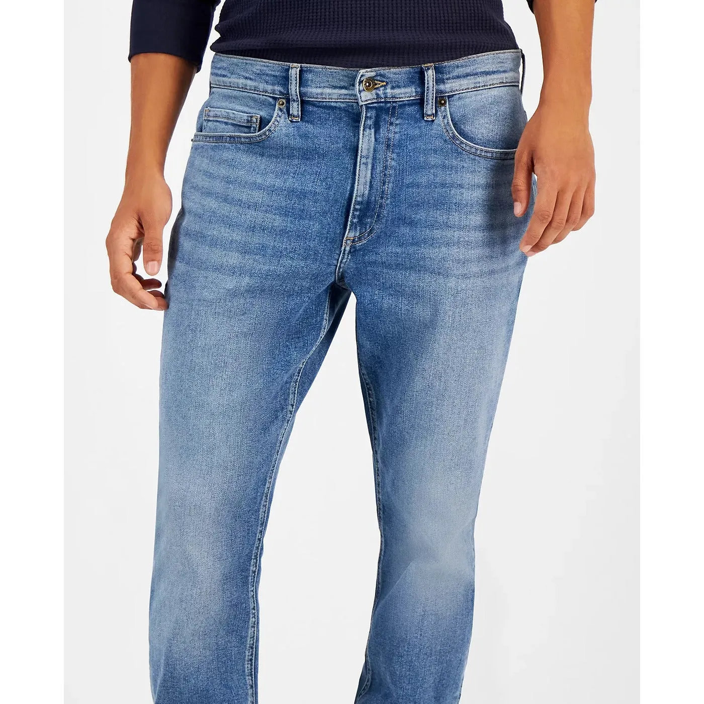 Athletic Blue Slim-Fit Jeans