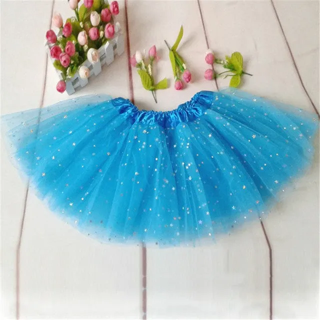 Baby Princess Tutu Skirt Girls Kids Party Ballet Dance Wear Pettiskirt Clothes