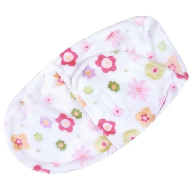 Baby Swaddle Wrap Flannel Envelopes For Newborns Soft Warm Blanket Swaddling Infant Sleepsack Sleeping Bag Swaddleme Bedding V2