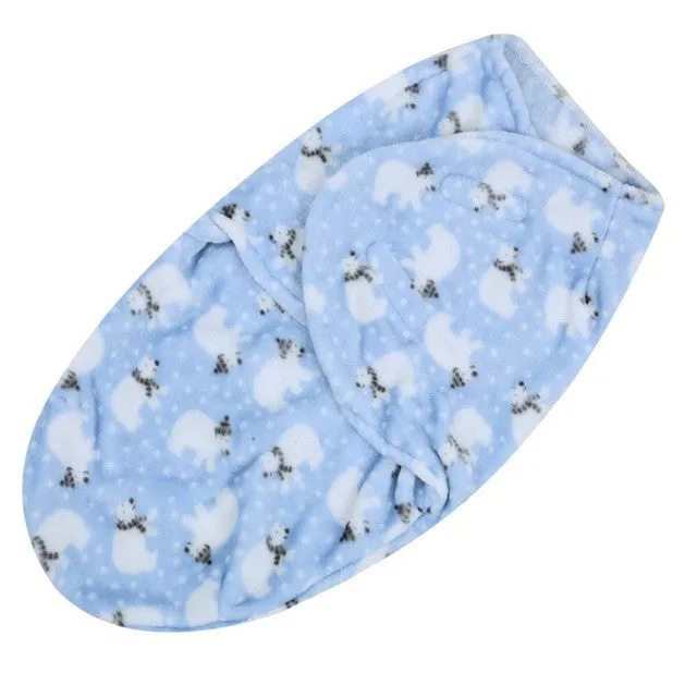 Baby Swaddle Wrap Flannel Envelopes For Newborns Soft Warm Blanket Swaddling Infant Sleepsack Sleeping Bag Swaddleme Bedding V2