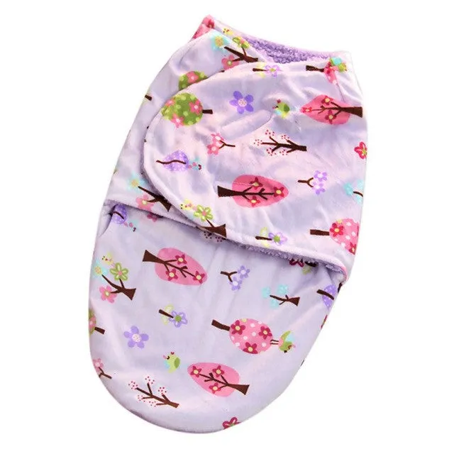 Baby Swaddle Wrap Flannel Envelopes For Newborns Soft Warm Blanket Swaddling Infant Sleepsack Sleeping Bag Swaddleme Bedding V2