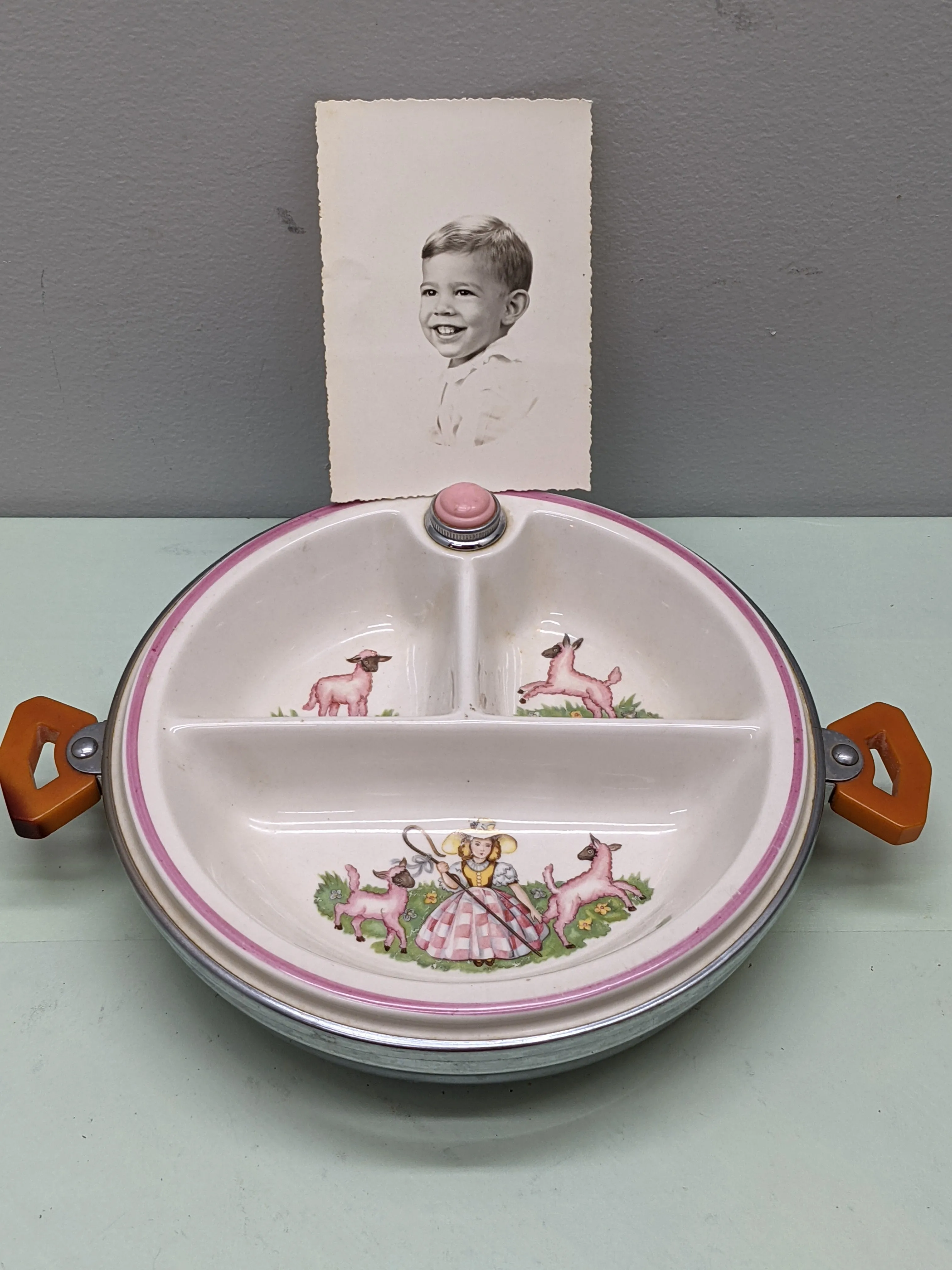 Bartsch Infant’s Food* Warming Dish - 1944 F*S