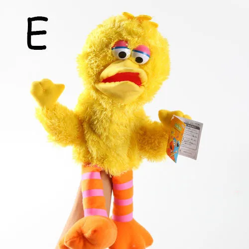 Cartoon Sesame Street Hand Puppet Fantoche Doll Large Puppet Soft Plush Toy For Children Kids