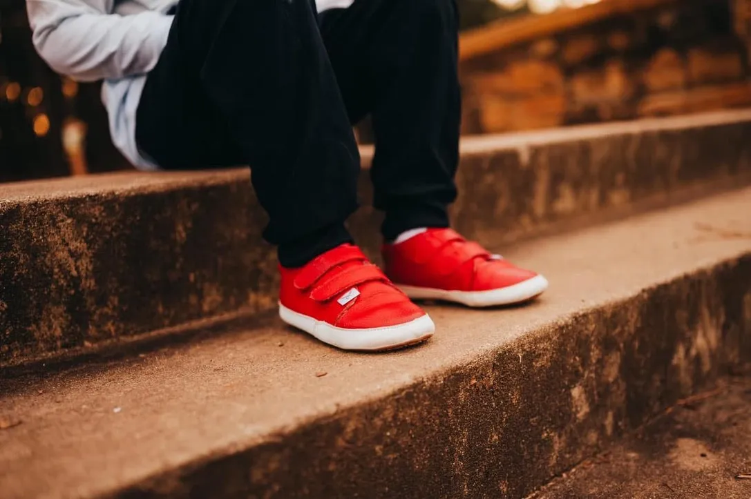 Casual Red Low Top