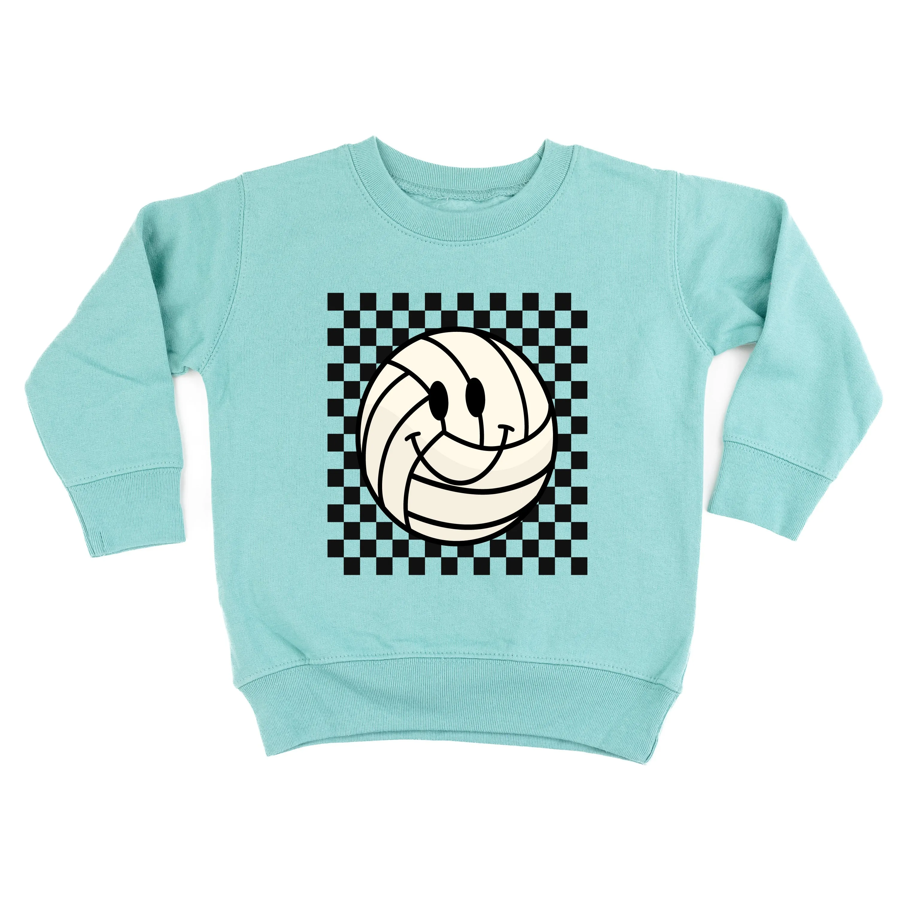 Checkers Smiley - Volleyball - Child Sweater