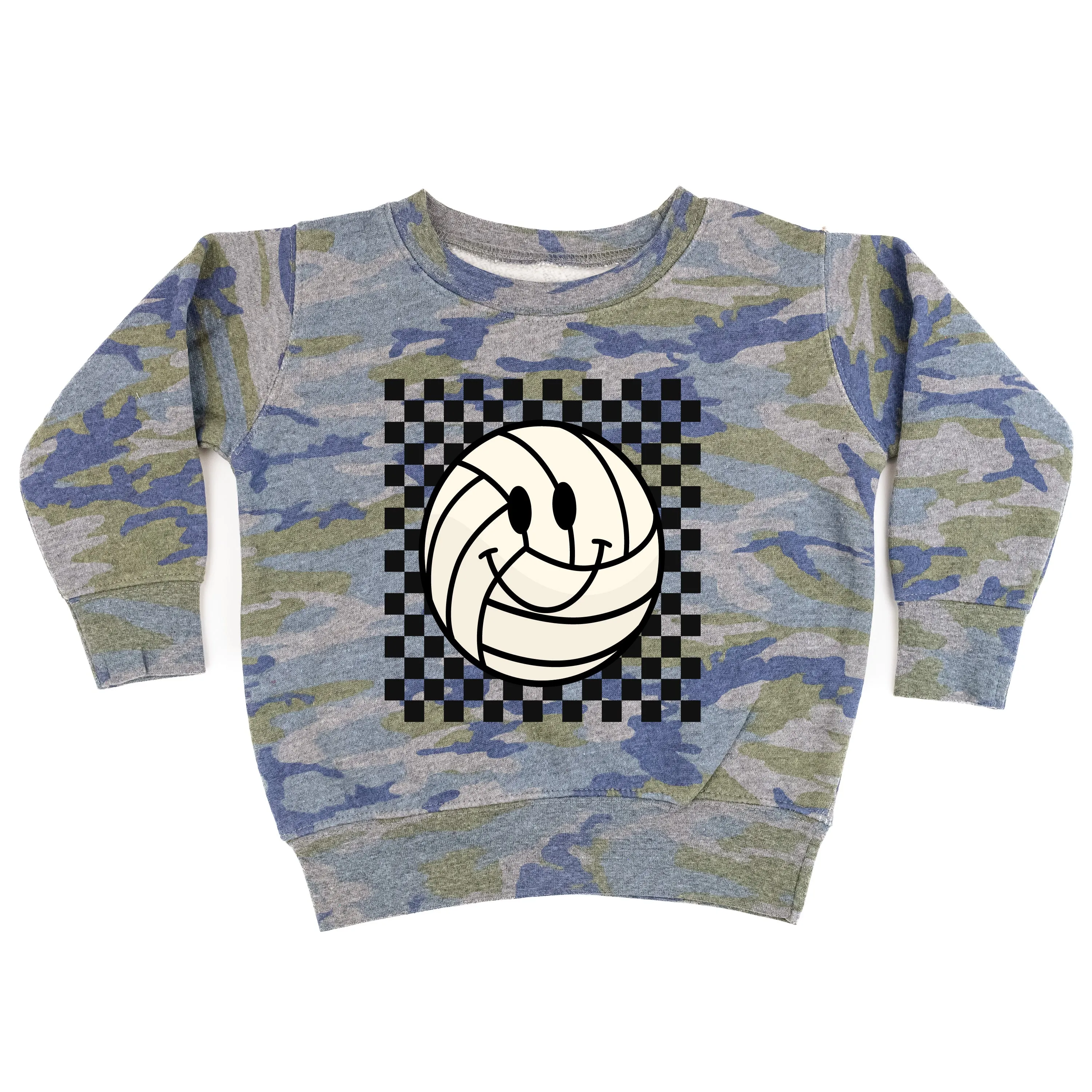 Checkers Smiley - Volleyball - Child Sweater