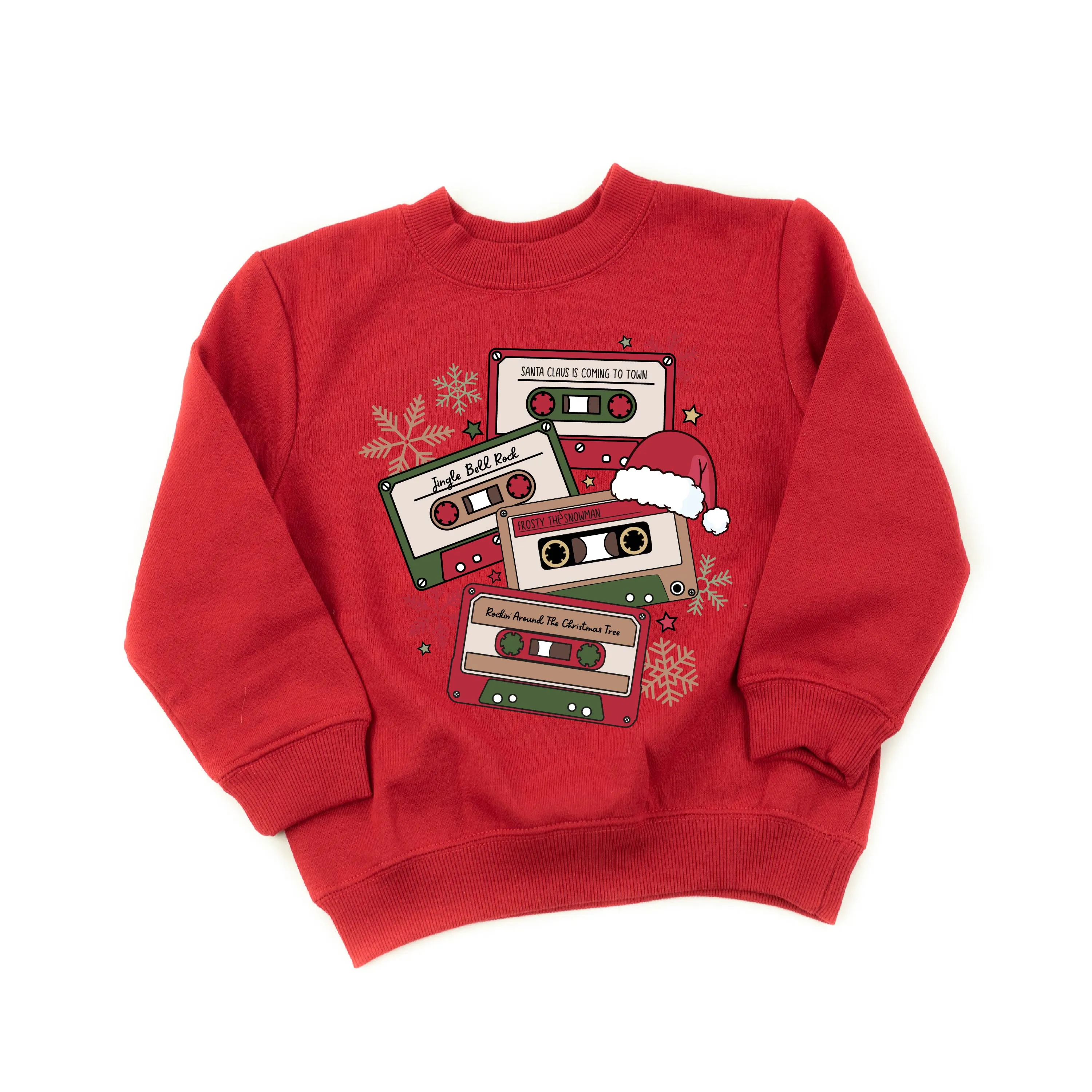 Christmas Cassette Tapes - Child Sweater