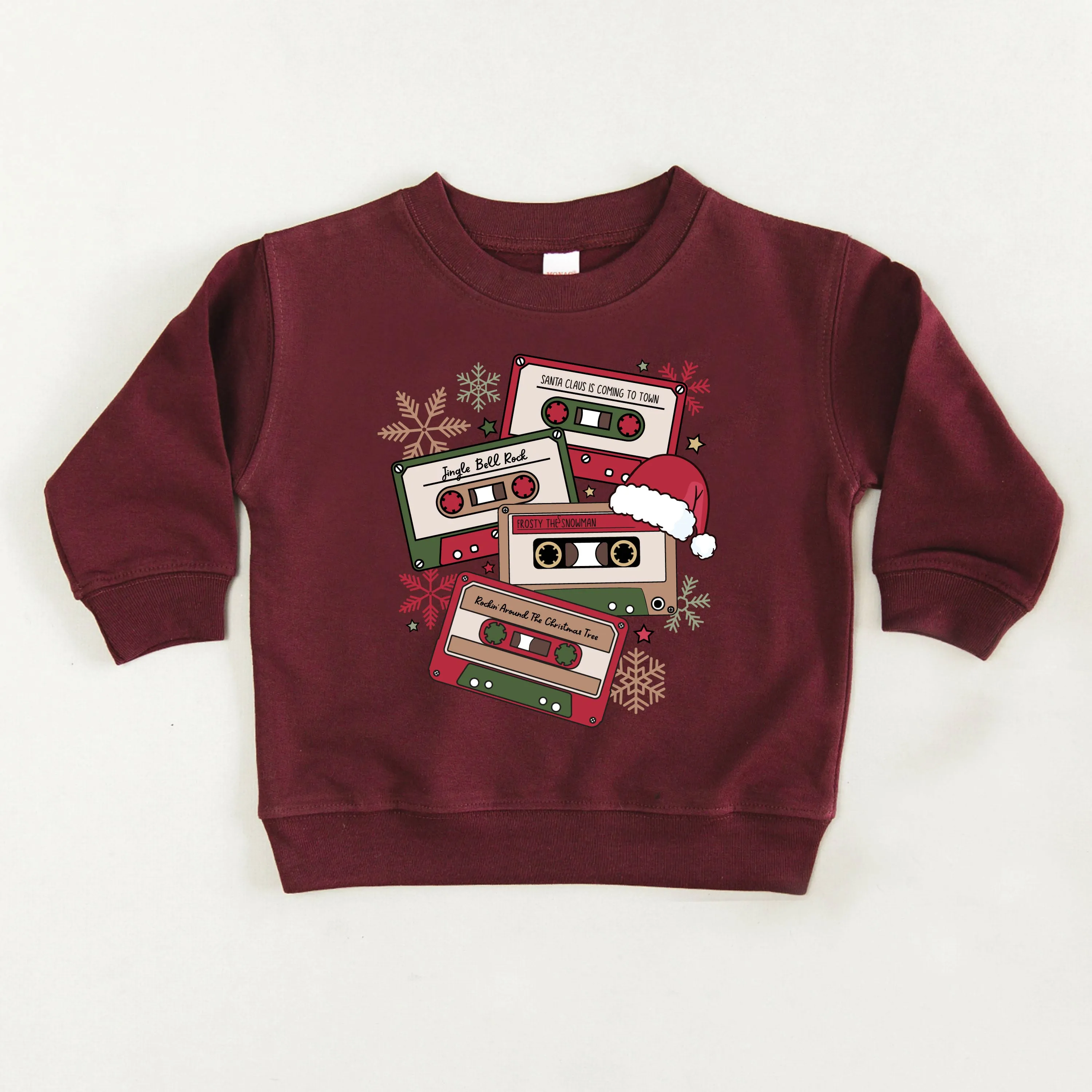 Christmas Cassette Tapes - Child Sweater