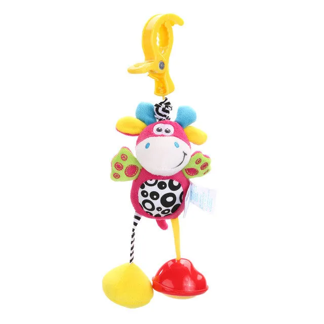 Christmas Gift Hot Sale New Infant Toys Mobile Baby Plush Toy Bed Wind Chimes Rattles Bell Toy Stroller for Newborn