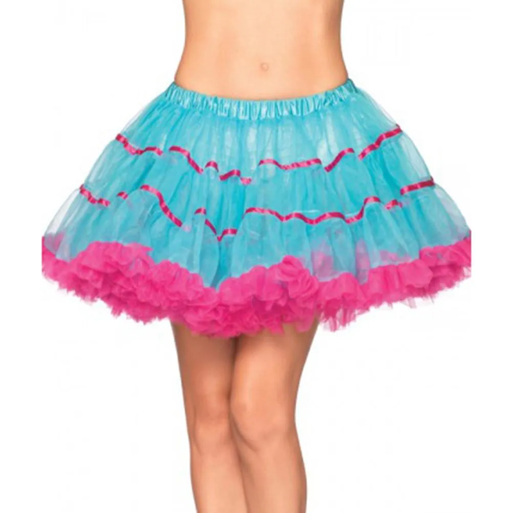 Color Run Bubble Skirt, free shipping