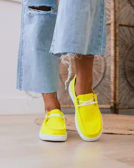 Corkys Kayak 2 Slip On - Neon Yellow FINAL SALE