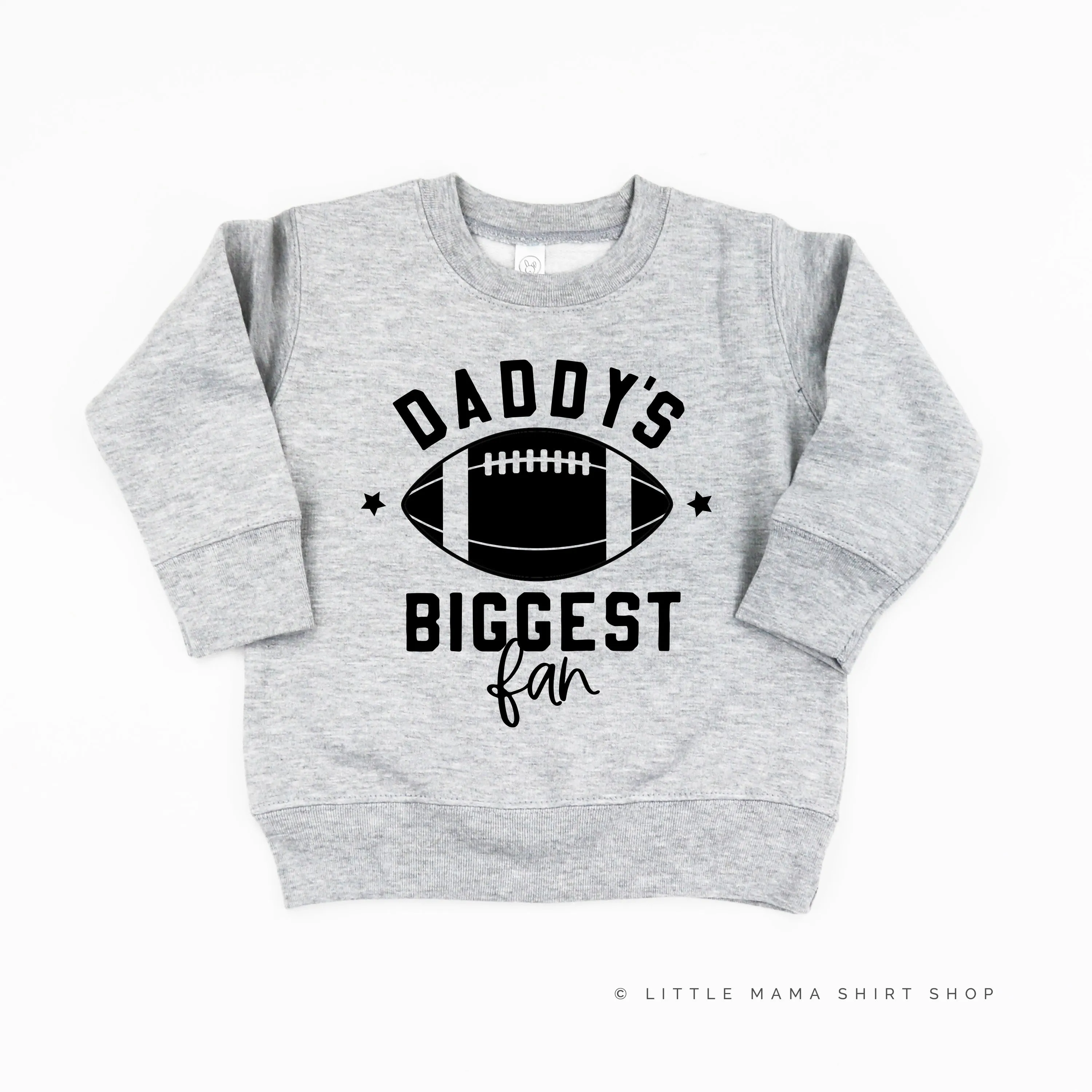 Daddy's Biggest Fan - (Football) - Child Sweater