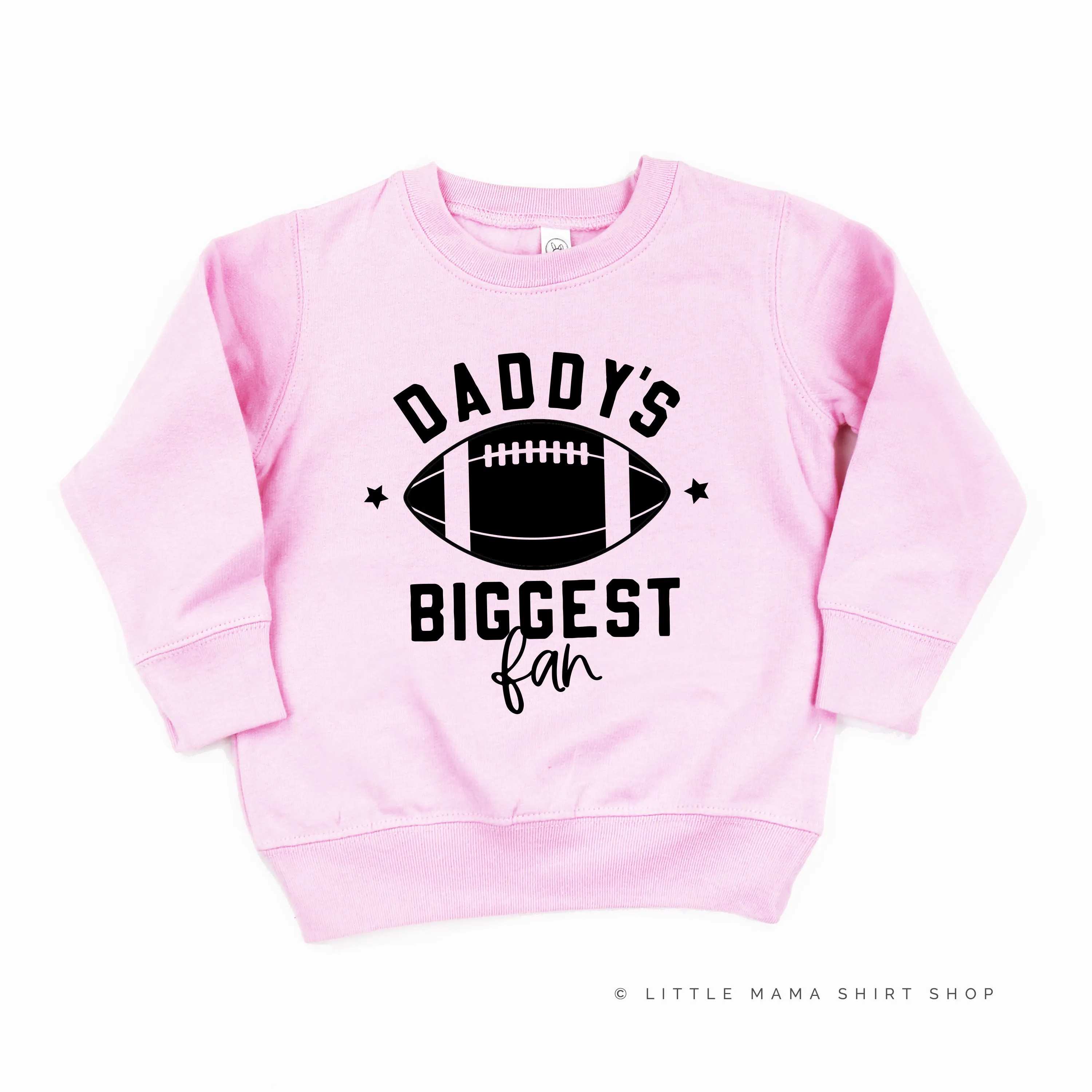 Daddy's Biggest Fan - (Football) - Child Sweater