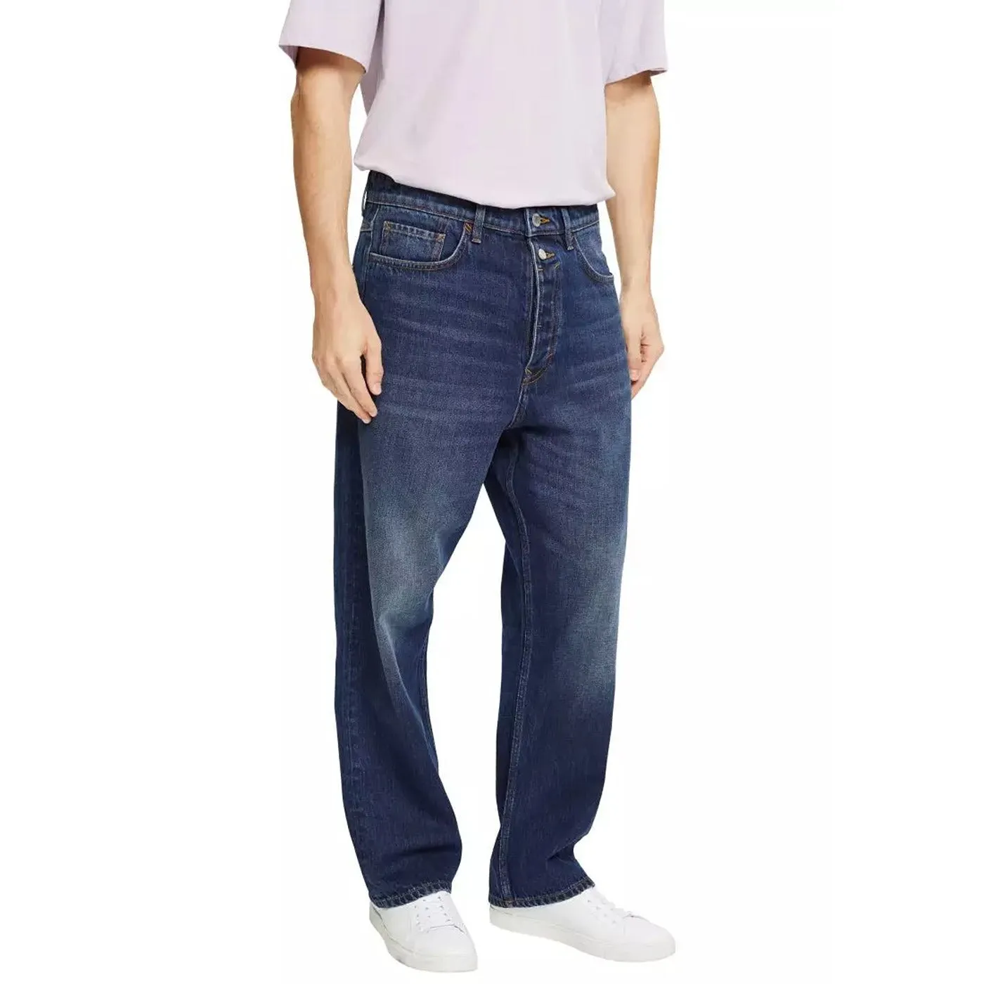 ESP Loose Fit Button Fly Jeans