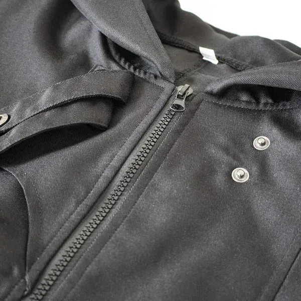 Funki Buys | Jackets | Men's Dark Gothic Long Hooded Jacket