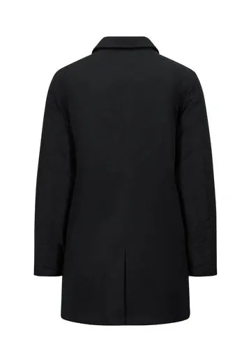 Fynch Hatton Twill Carcoat Black