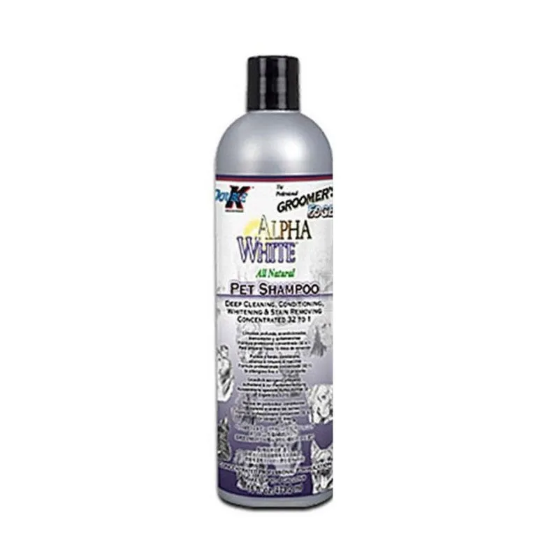 Groomer's Edge Alpha White Pet Shampoo