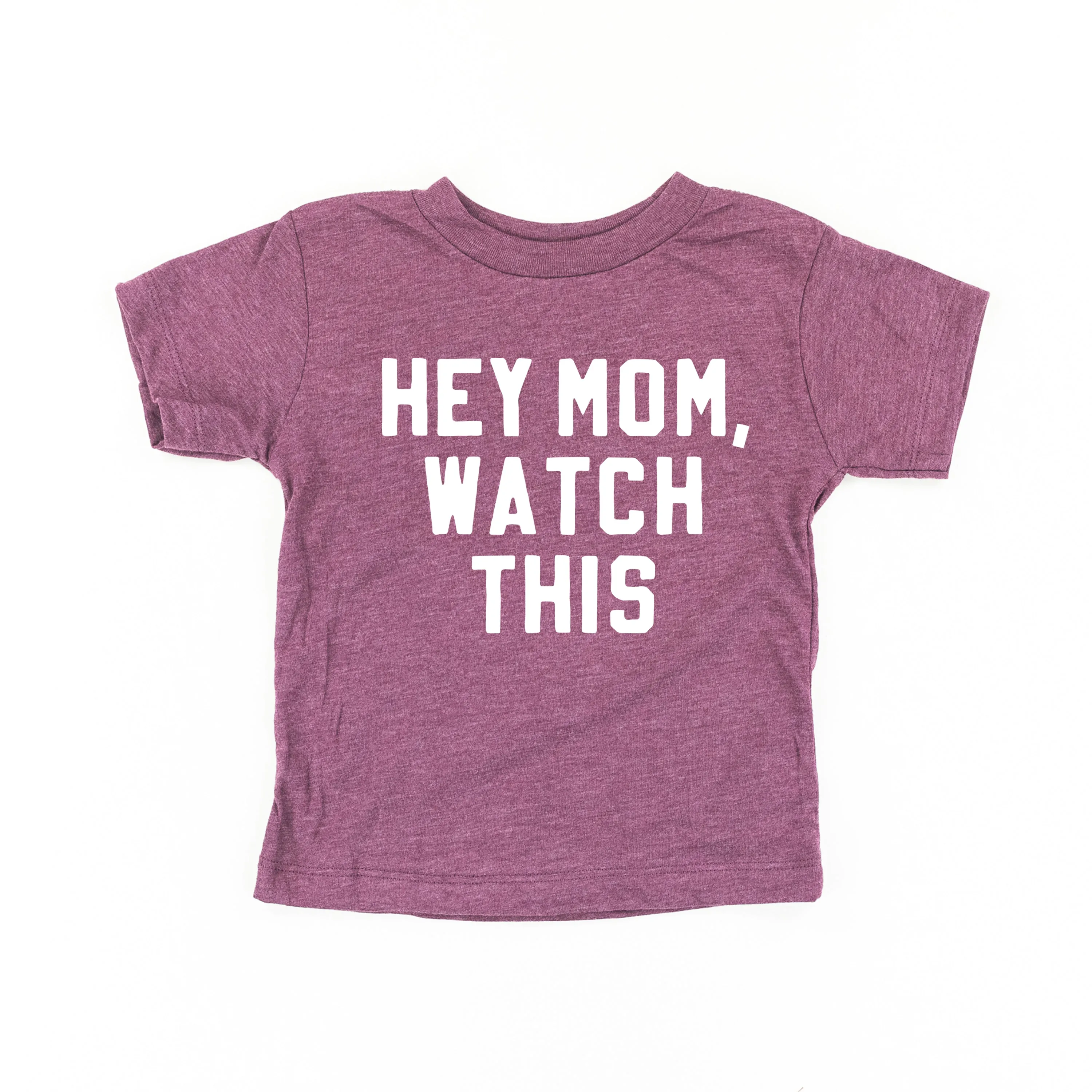 HEY MOM, WATCH THIS - Short Sleeve Child Shirt