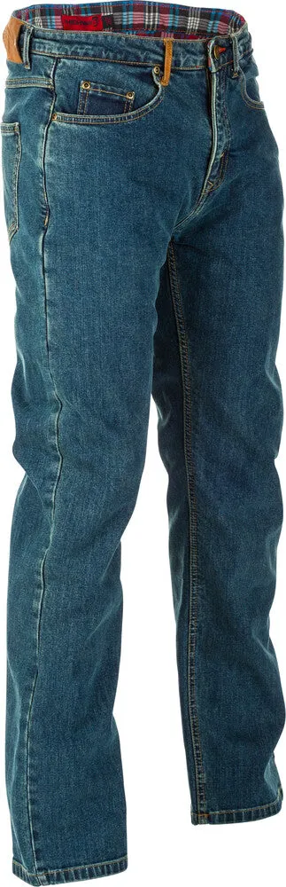 Highway 21 Blockhouse Straight-Leg Motorcycle Riding Jeans