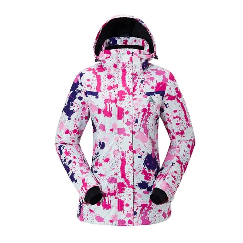 Hiking Camping Windproof Waterproof Ski Jackets For Women