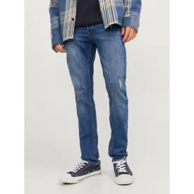 JJ Blue Slim Fit Ripped Jeans