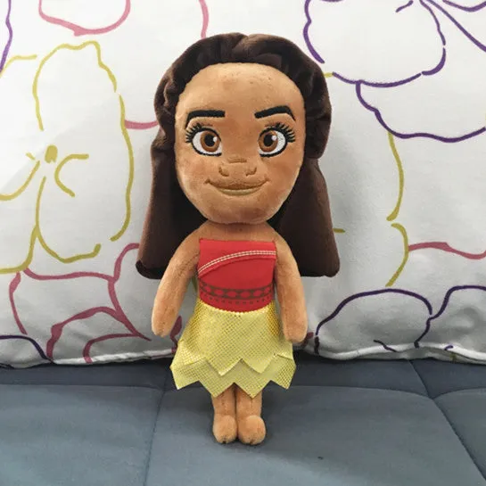 Kawaii 20cm Moana Waialiki & Pig Pua Plush Dolls Princess Toys