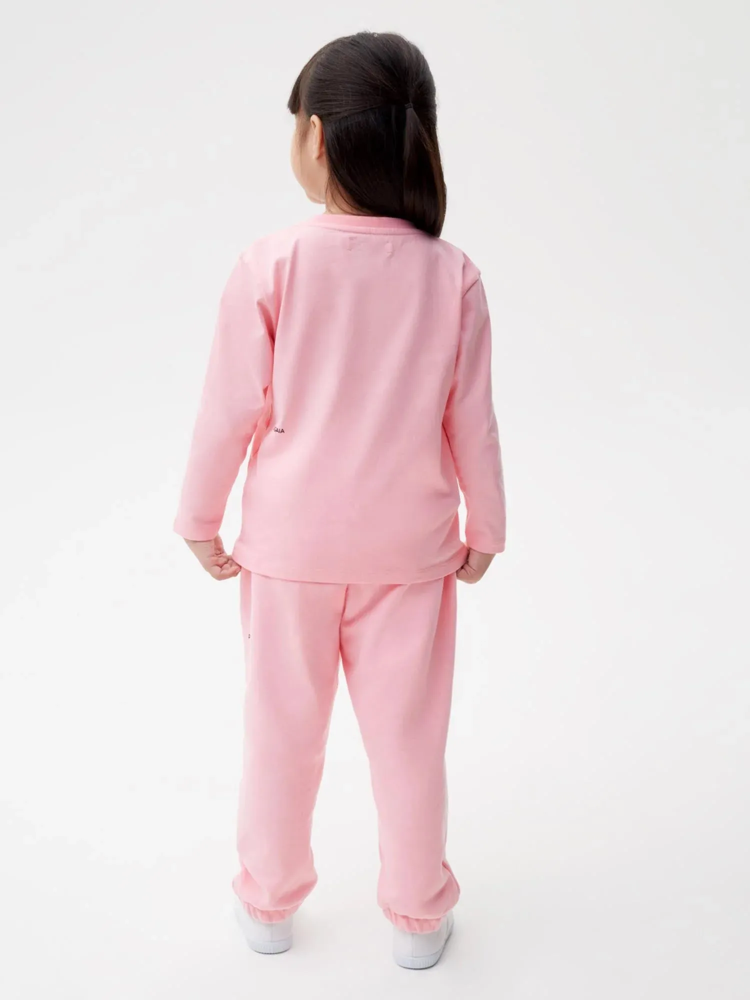 Kids' 365 Long Sleeve T-shirt—sakura pink