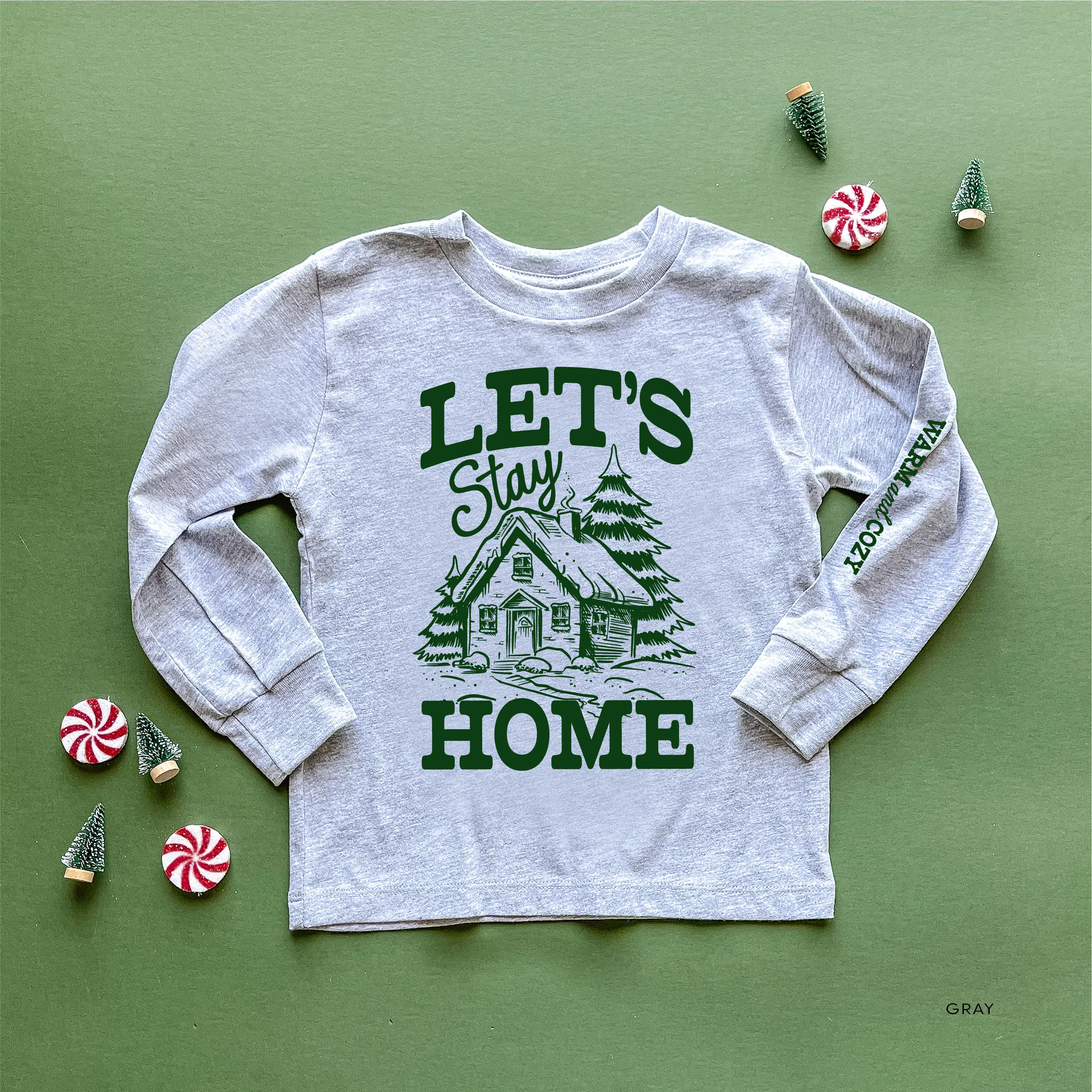 Let's Stay Home (sd) - Child LONG SLEEVE Tee