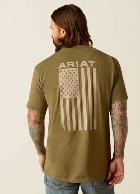 Liberty USA Digi Camo SS in Dark Olive by Ariat