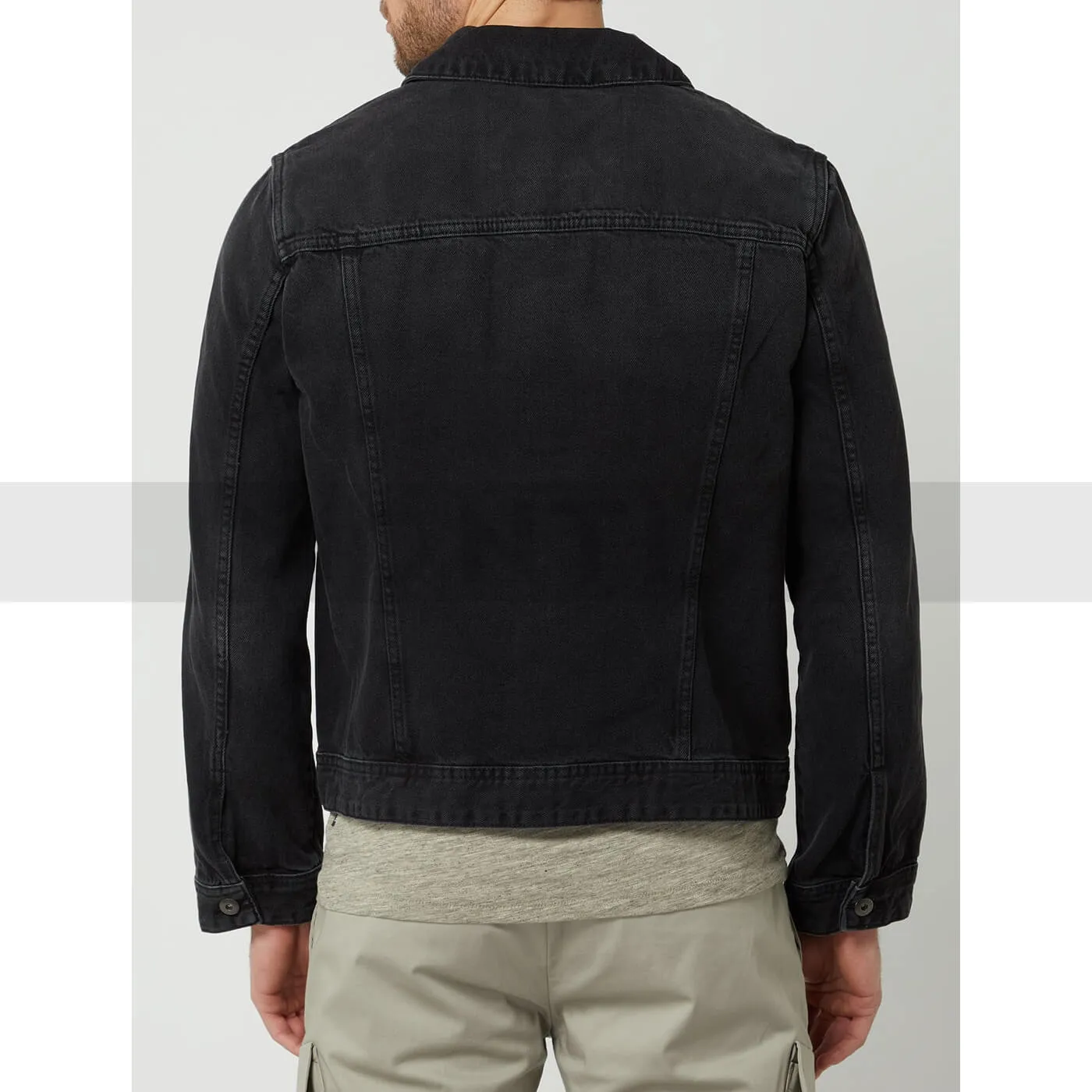 Mcneal Charcoal Denim Jacket