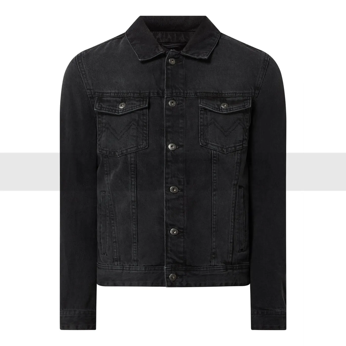 Mcneal Charcoal Denim Jacket