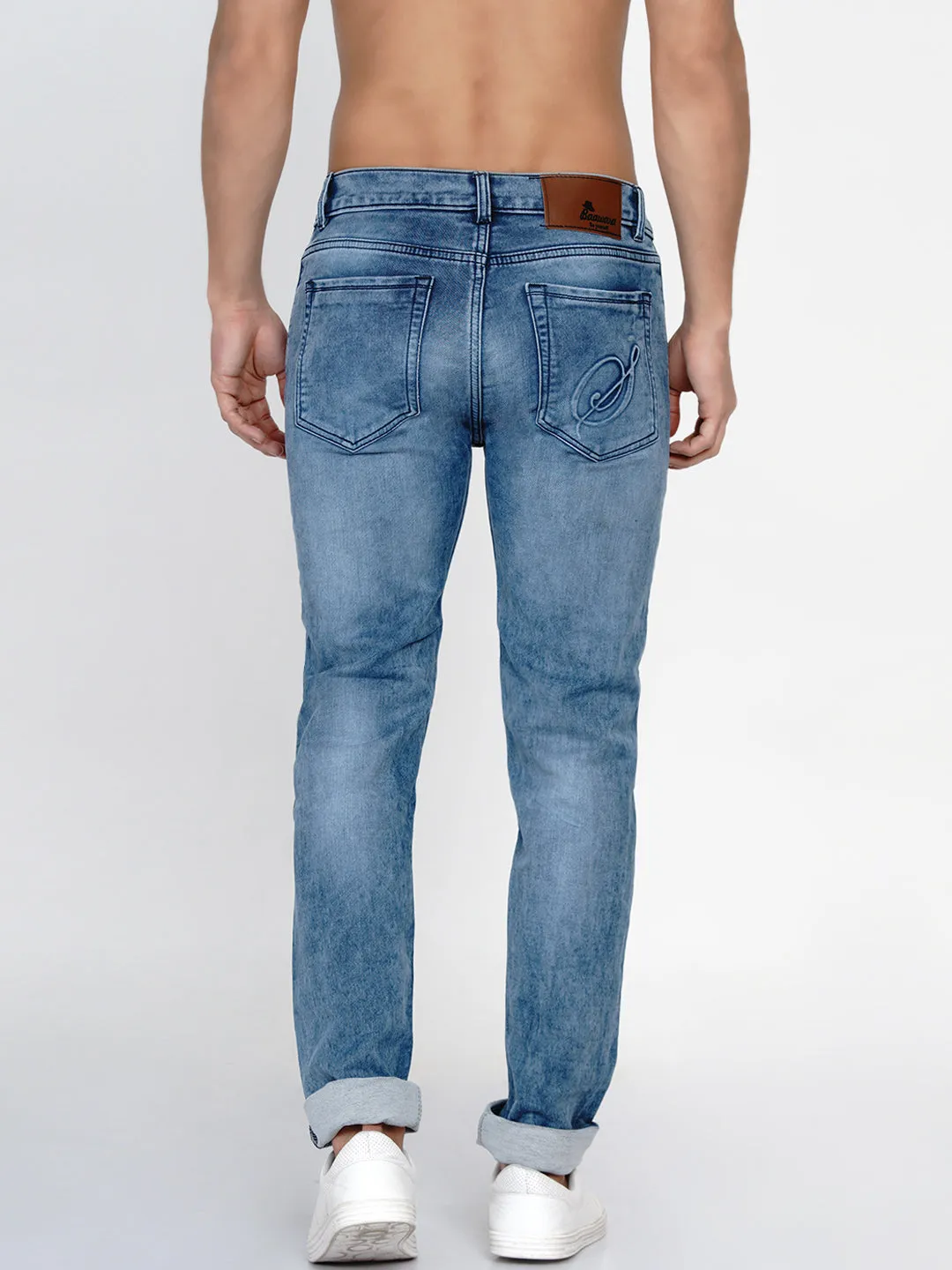 Men Blue Mildly Distressed Jeans