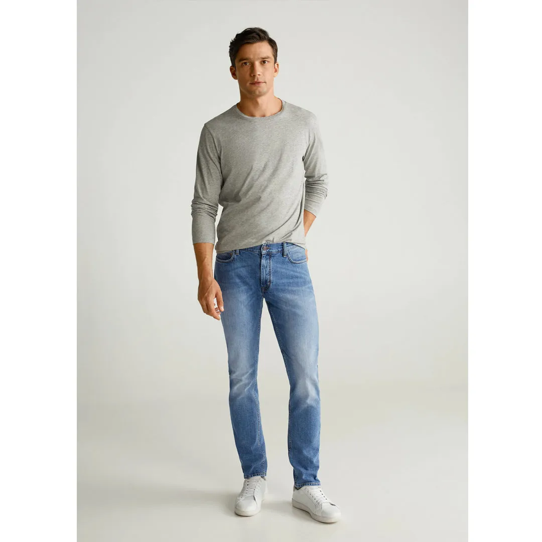 Mng Light Wash Jan Slim Jeans