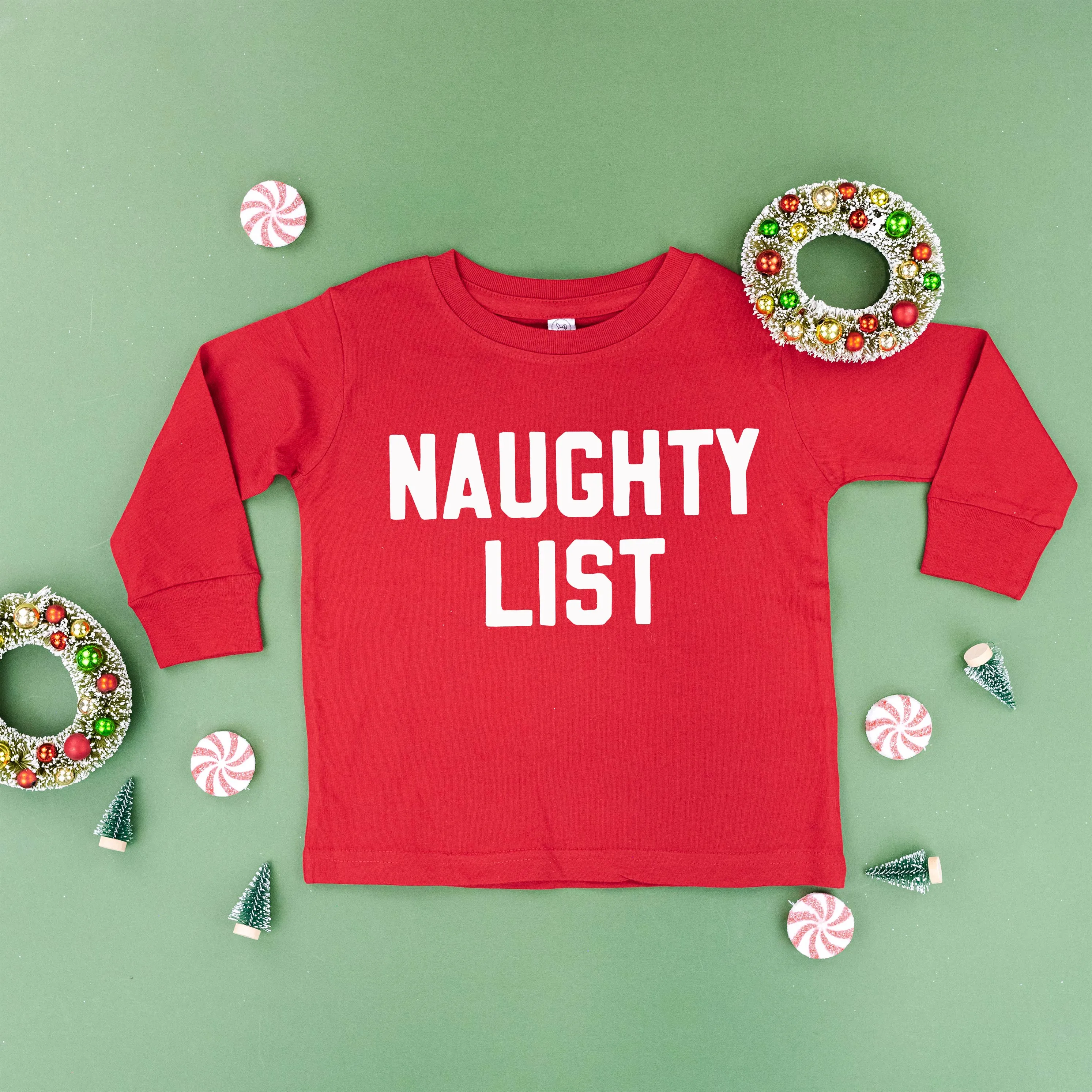 Naughty List - Child LONG SLEEVE Tee