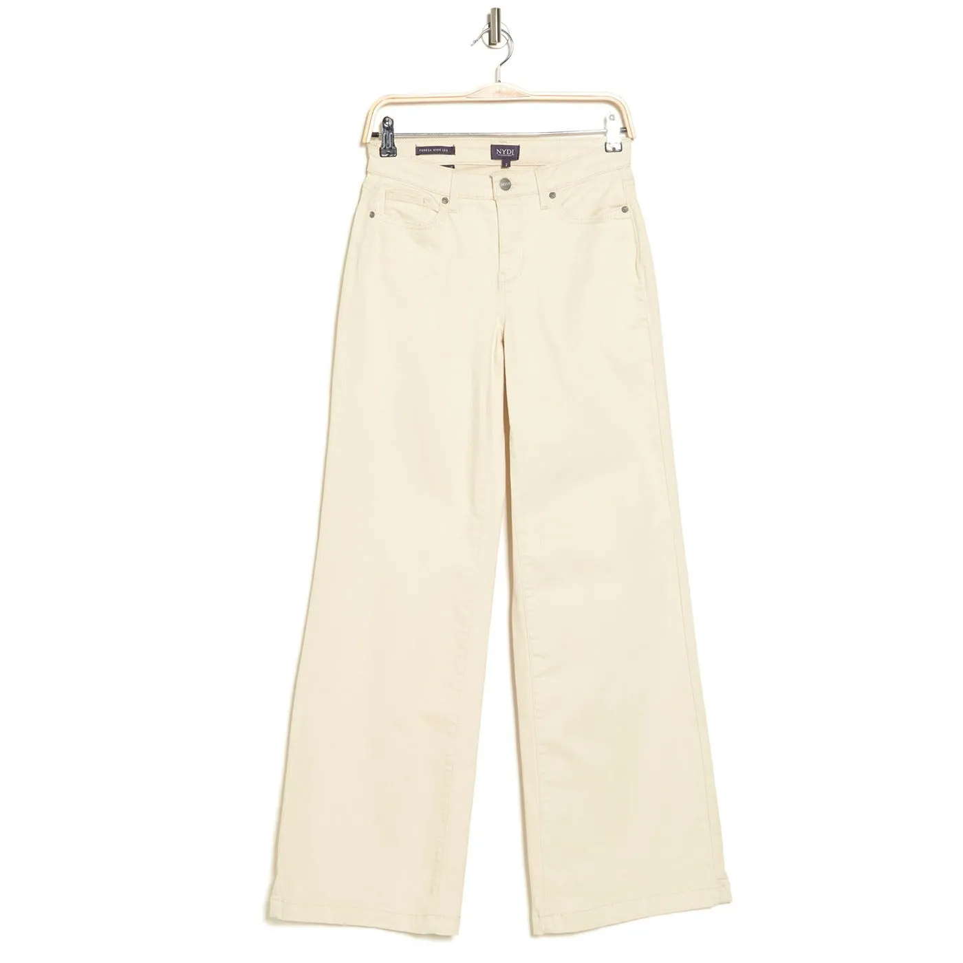 Offwhite Wide Leg High Jeans