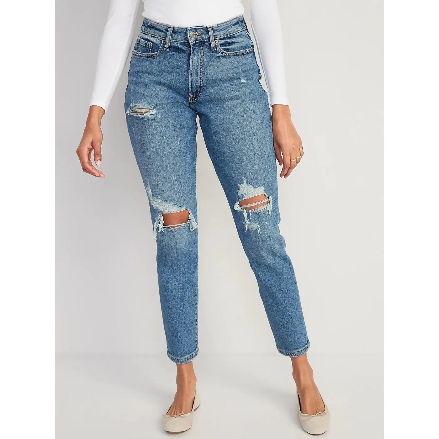 ON High Rise Curvy Mom Jeans