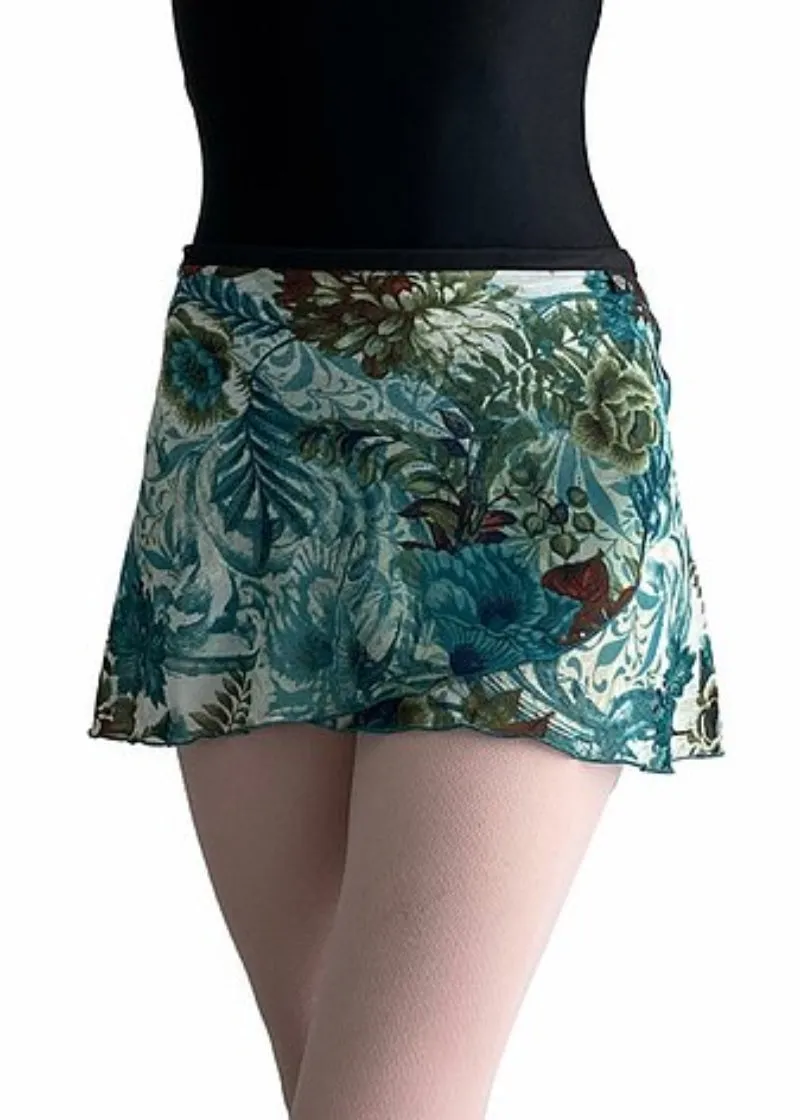 ON SALE Jule Print Wrap Skirt