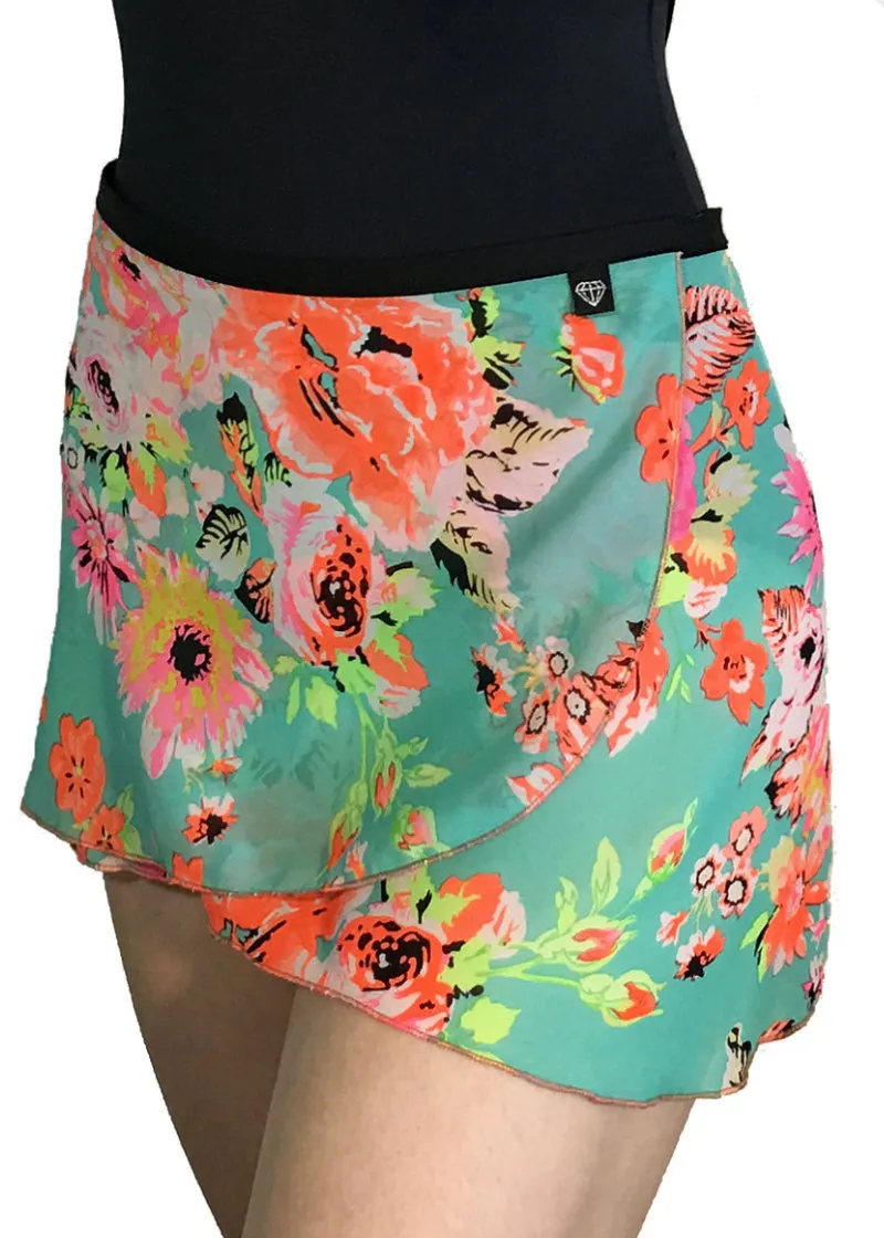 ON SALE Jule Print Wrap Skirt