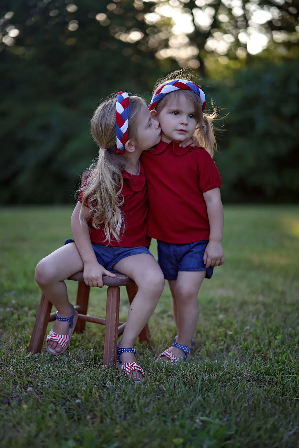 Patriotic Hazel Sandal