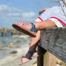 Patriotic Hazel Sandal