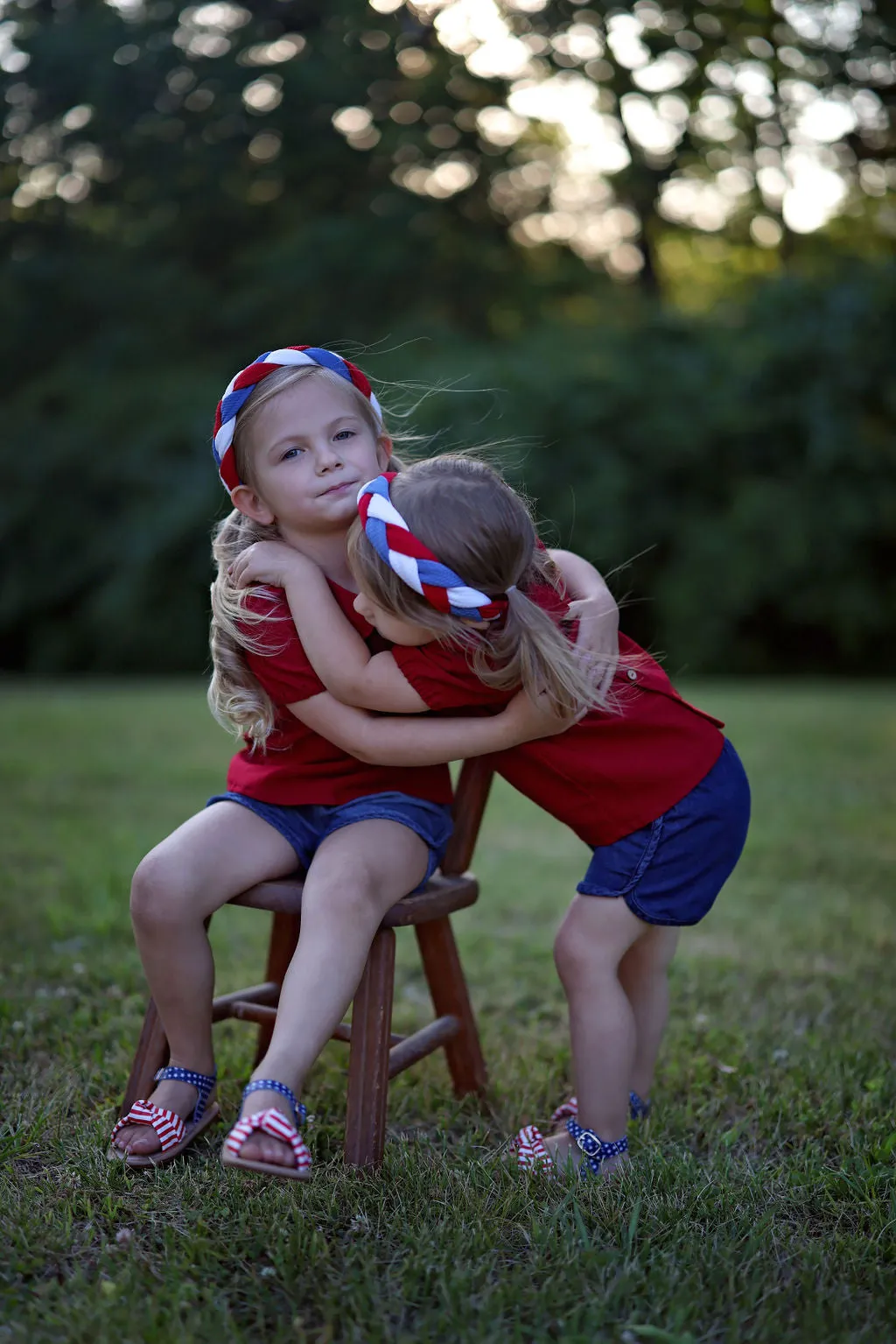 Patriotic Hazel Sandal