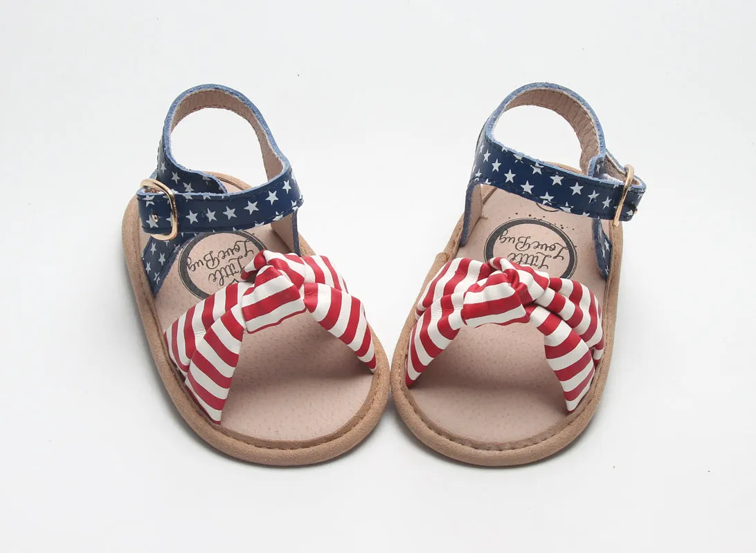 Patriotic Hazel Sandal