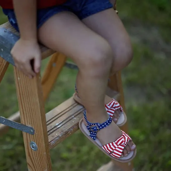 Patriotic Hazel Sandal