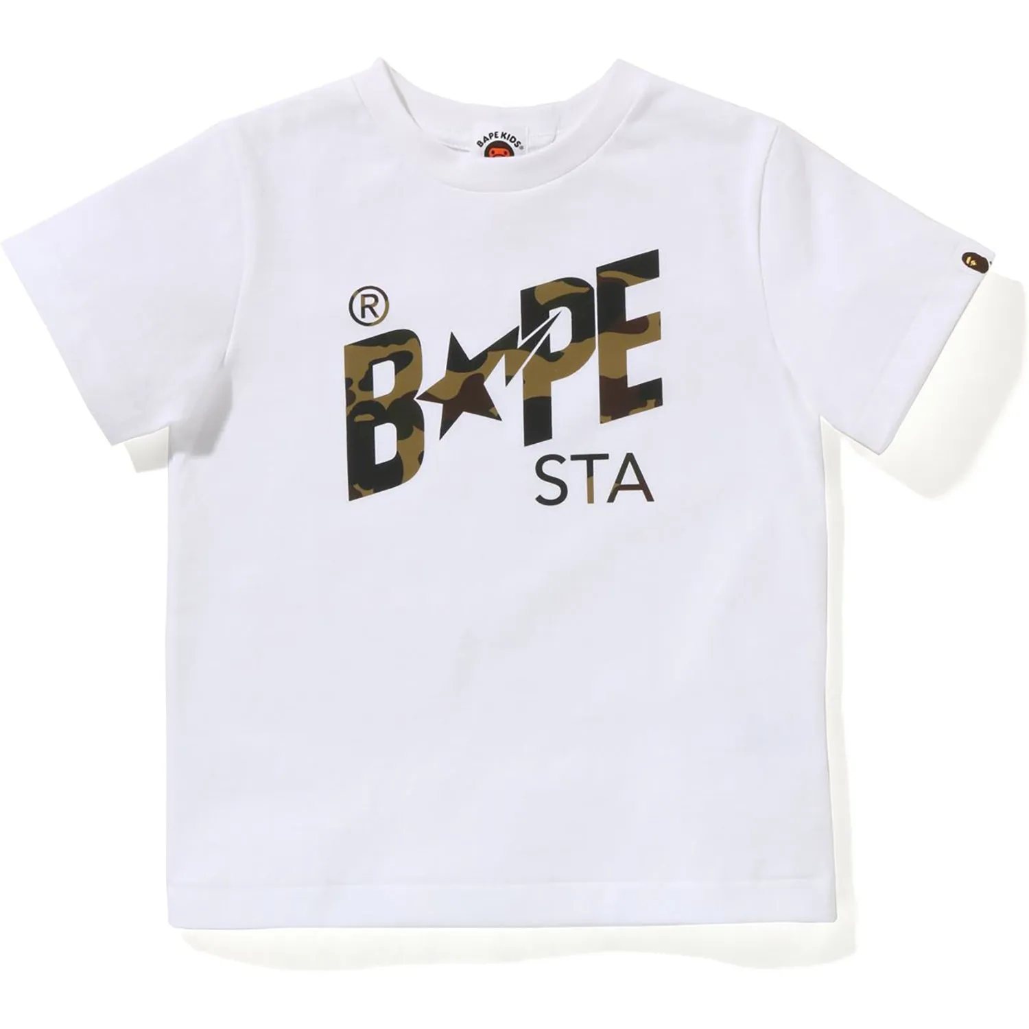 REFLECTOR 1ST CAMO BAPE STA LOGO TEE KIDS